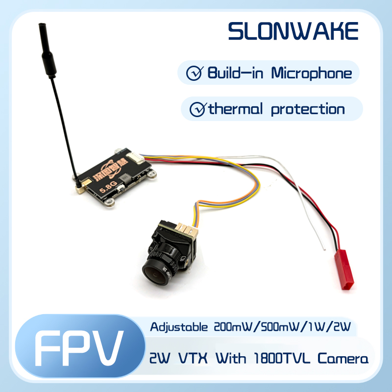SLONWAKE 5.8G 56CH 2W transmit - Fpv Drone Quadcopter 评论和价格