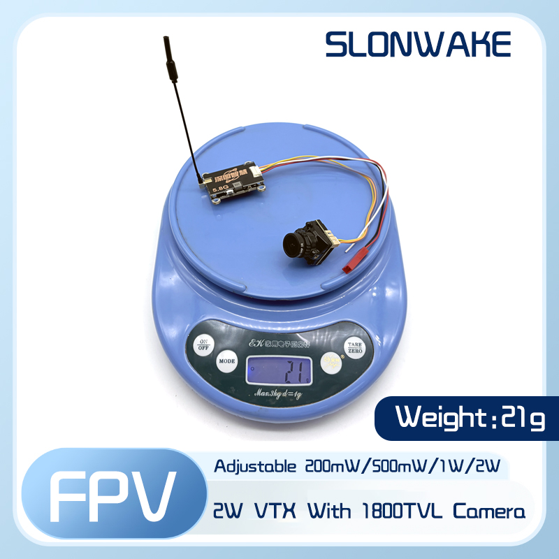 SLONWAKE 5.8G 56CH 2W transmit - Fpv Drone Quadcopter 评论和价格