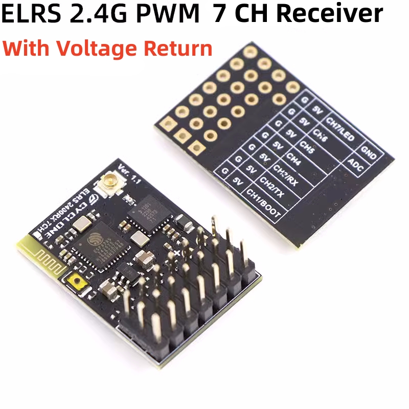 ELRS 2.4G PWM 7CH 6CH CRSF Rec - Fpv Drone Antenna 评论和价格