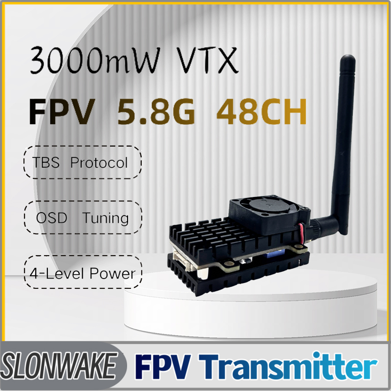 SLONWAKE 5.8G 3000mW Simulatio - Fpv Drone Receiver 评论和价格