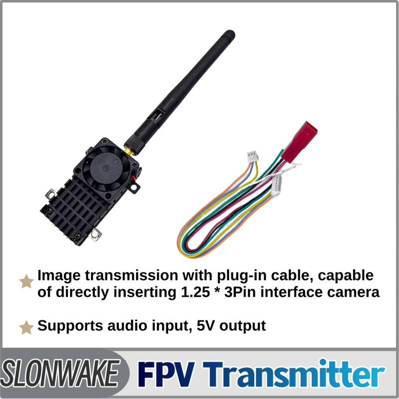 SLONWAKE 5.8G 3000mW Simulatio - Fpv Drone Receiver 评论和价格